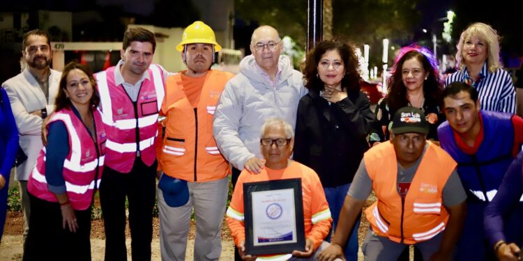 Enrique Galindo fortalece la seguridad y la movilidad con Alumbrado Táctico en el Corredor Lomas