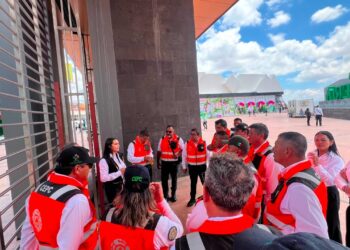 PROTECCIÓN CIVIL MANTIENE OPERATIVO PERMANENTE EN LA FENAPO 2026