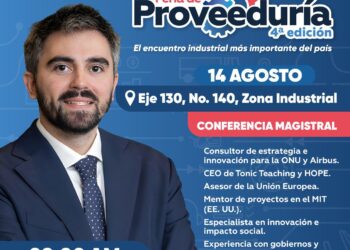 Gobierno de la Capital presenta a Javier González Núñez en la Feria de Proveeduría