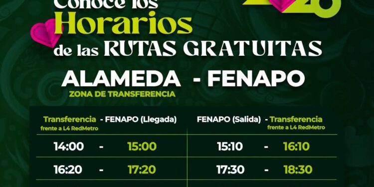 GOBIERNO ESTATAL FACILITA TRASLADO GRATUITO A LA FENAPO 2026