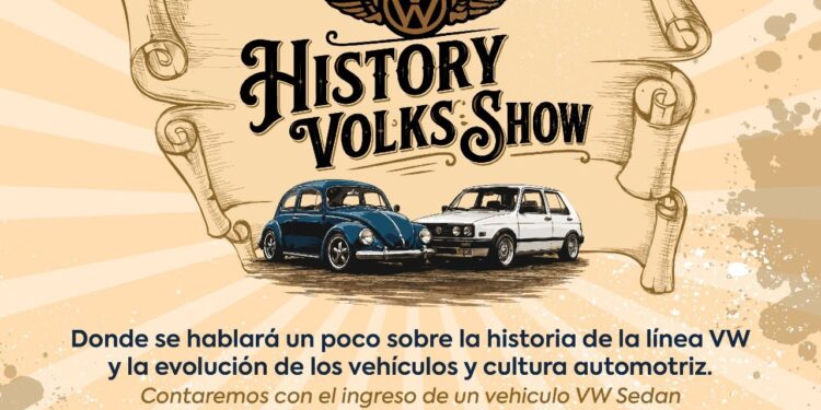 Gobierno Municipal invita al conversatorio “History Volks Show”, un encuentro con la historia y cultura automotriz
