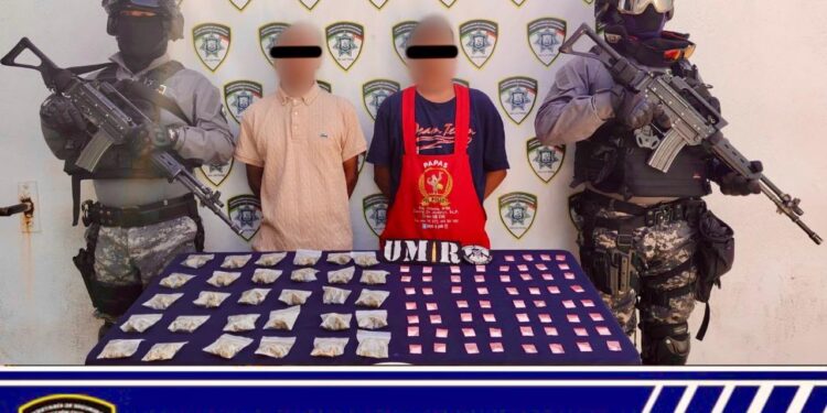 Policía de la Capital suma otro decomiso de droga en la Central de Abastos y detiene a dos objetivos prioritarios