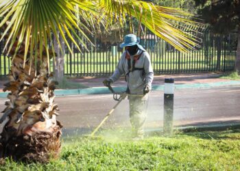 PARQUES TANGAMANGA RECIBEN MANTENIMIENTO PERMANENTE