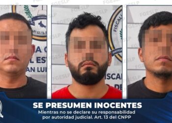 *FGESLP OBTIENE VINCULACIÓN A PROCESO CONTRA TRES SUJETOS POR ROBO A COMERCIO EN TANCANHUITZ*