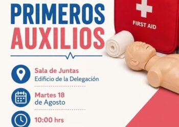 Invita Delegación de La Pila a la población a Curso de Primeros Auxilios 