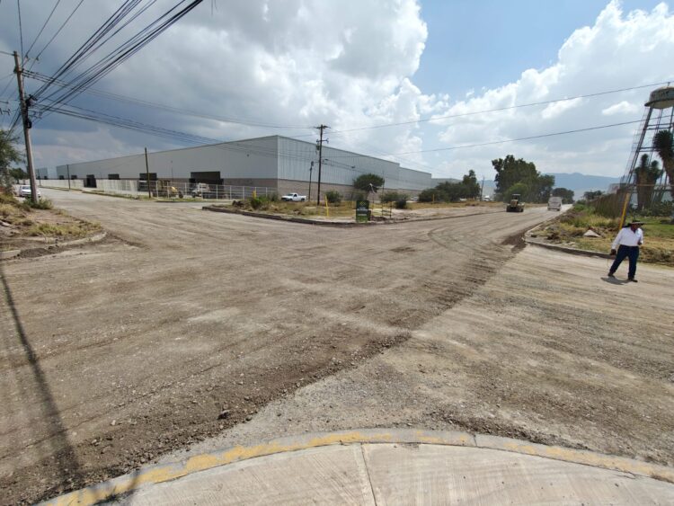 GOBIERNO DEL ESTADO AVANZA EN LA REHABILITACIÓN DE EJES DE LA ZONA INDUSTRIAL