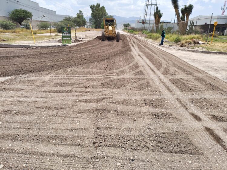 GOBIERNO DEL ESTADO AVANZA EN LA REHABILITACIÓN DE EJES DE LA ZONA INDUSTRIAL
