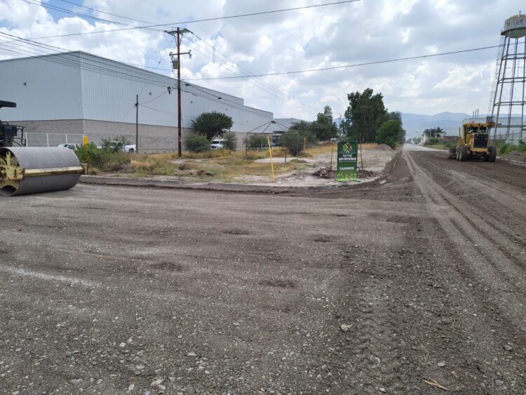 GOBIERNO DEL ESTADO AVANZA EN LA REHABILITACIÓN DE EJES DE LA ZONA INDUSTRIAL