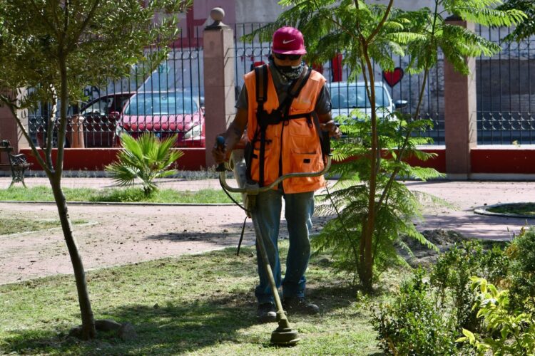 Gobierno de la Capital mejora condiciones del Jardín del Montecillo