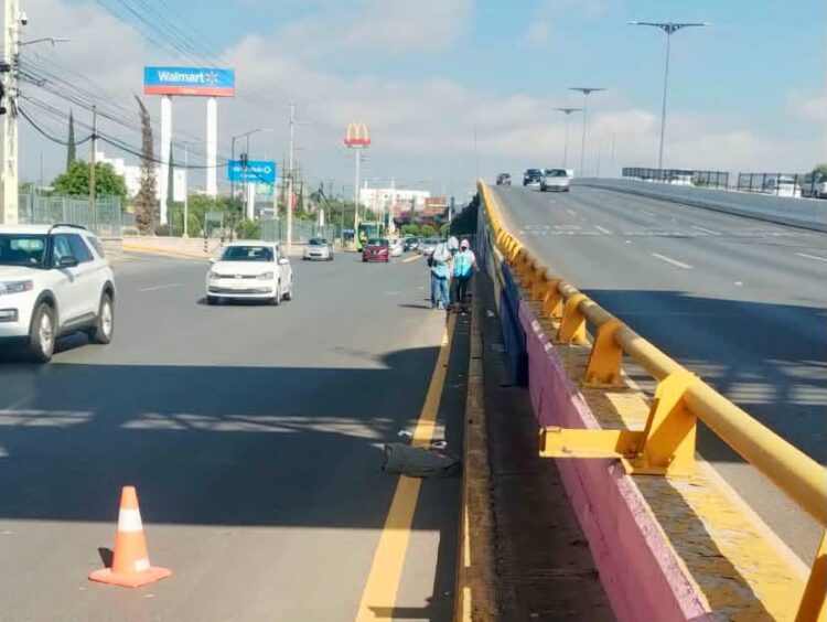 Gobierno de la Capital da mantenimiento a la avenida Salvador Nava