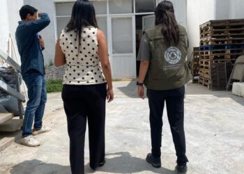 PROTECCIÓN CIVIL REVISA CONDICIONES DE SEGURIDAD EN INSTITUTO ESTATAL DE CIEGOS