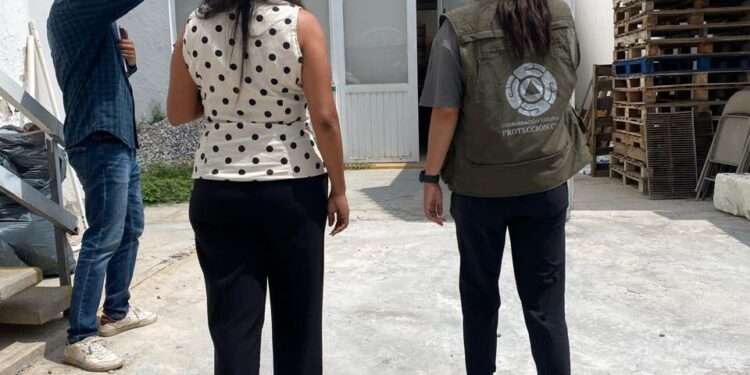 PROTECCIÓN CIVIL REVISA CONDICIONES DE SEGURIDAD EN INSTITUTO ESTATAL DE CIEGOS