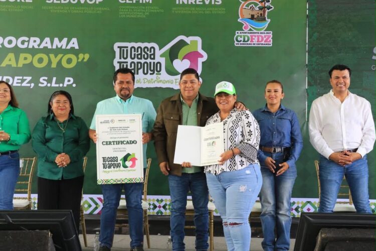 EL GOBERNADOR RICARDO GALLARDO ENTREGARÁ 5 MIL LOTES MÁS CON “TU CASA TU APOYO”