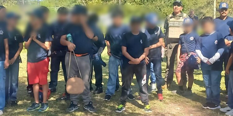 GUARDIA CIVIL ESTATAL PROMUEVE LA PROXIMIDAD Y PREVENCIÓN CON NIÑAS Y NIÑOS DE MATEHUALA