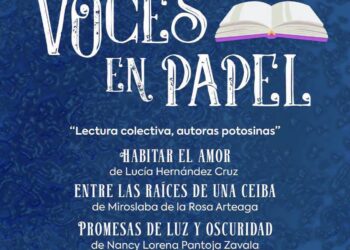 Invita Cultura Municipal a disfrutar de Jueves Literario con lectura colectiva de autoras potosinas.