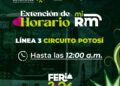 REDMETRO EXTENDERÁ SERVICIO HASTA MEDIANOCHE DURANTE LA FENAPO 2026