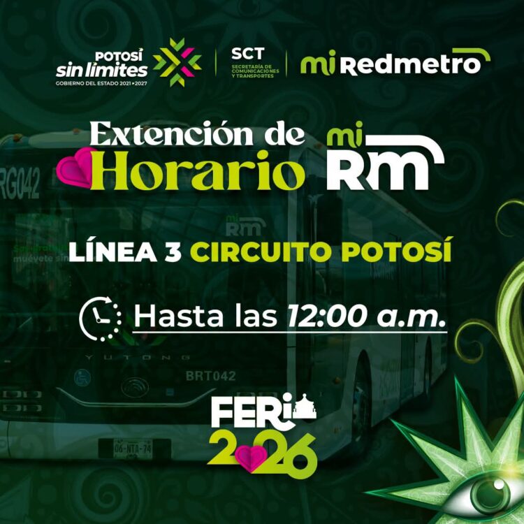 REDMETRO EXTENDERÁ SERVICIO HASTA MEDIANOCHE DURANTE LA FENAPO 2026