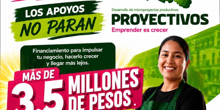 CRÉDITOS POR MÁS DE 3.5 MDP LLEGARÁN A NEGOCIOS POTOSINOS