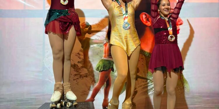 POTOSINOS CONQUISTAN 27 MEDALLAS EN CAMPEONATO NACIONAL DE PATINAJE