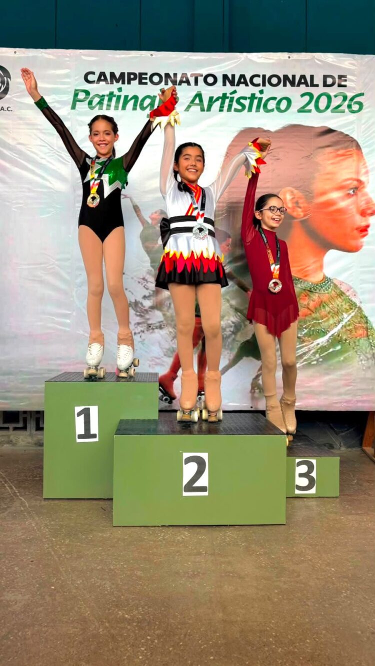 POTOSINOS CONQUISTAN 27 MEDALLAS EN CAMPEONATO NACIONAL DE PATINAJE