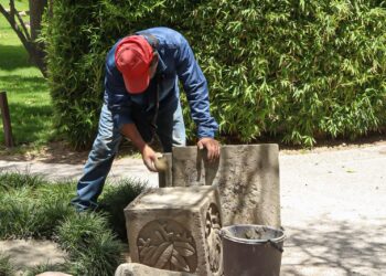 PARQUE JAPONÉS DEL TANGAMANGA I RECIBE MANTENIMIENTO INTEGRAL