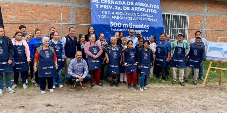 Gobierno de la Capital inicia nueva red de agua y drenaje en Tercera Grande