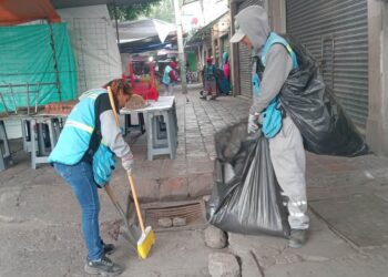 Gobierno de la Capital refuerza limpieza en la Plaza del Mariachi y zona de los Huaracheros