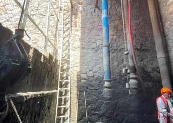 Interapas retira más de 120 toneladas de residuos del cárcamo del puente Pemex