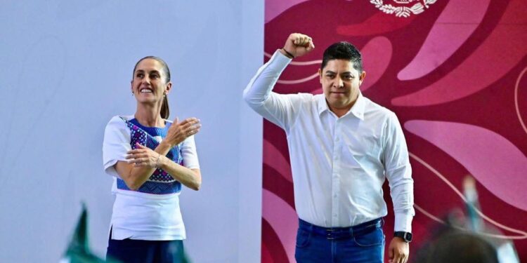 RICARDO GALLARDO Y CLAUDIA SHEINBAUM CONSOLIDAN DESARROLLO Y GOBERNABILIDAD EN SAN LUIS POTOSÍ