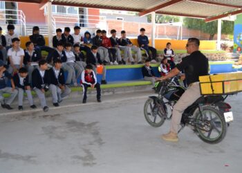SECESP LLEVA PREVENCIÓN Y CULTURA VIAL A VILLA DE REYES