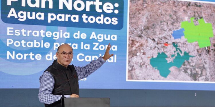 Inversión histórica fortalecerá el abasto de agua en la zona norte de la capital