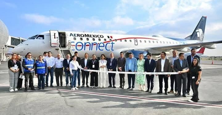 EL GOBERNADOR RICARDO GALLARDO LLEVA A SAN LUIS POTOSÍ A MAYOR CONECTIVIDAD AÉREA