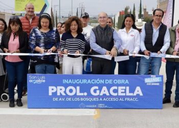 Enrique Galindo entrega nueva obra vial en el norte de la ciudad