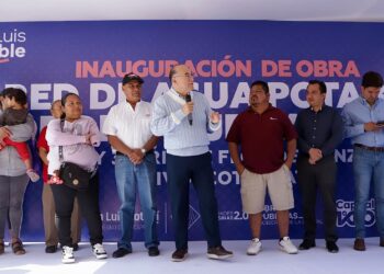Agua potable para las familias, una prioridad del Gobierno de Enrique Galindo