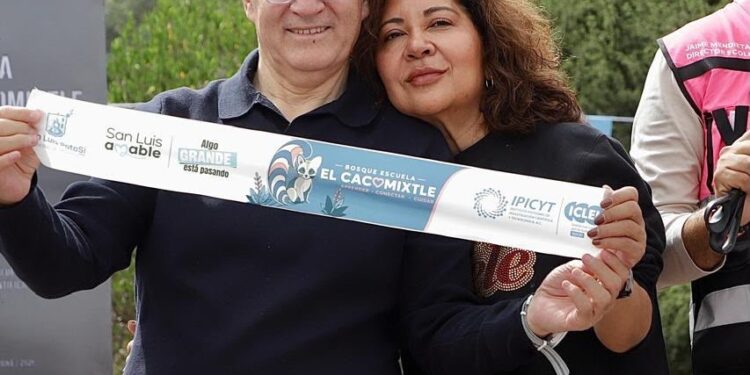 Enrique Galindo entrega el Bosque Escuela Cacomixtle, compromiso y legado ambiental para San Luis Capital