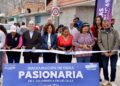 Tras tres décadas de espera, Galindo entrega renovada la calle Pasionaria