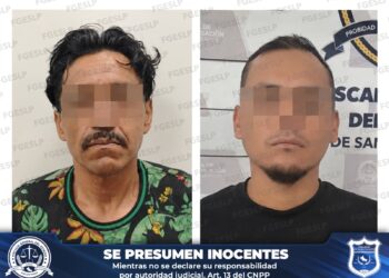 FISCALÍA POTOSINA LOCALIZA DOS VEHÍCULOS ROBADOS Y CUMPLE DOS ÓRDENES DE APREHENSIÓN