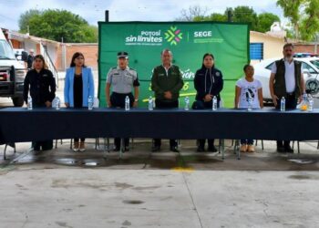SEGURIDAD EN MI ESCUELA LLEGA A COMUNIDADES DE SAN LUIS POTOSÍ