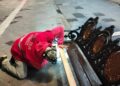 Gobierno Municipal mantiene de noche el trabajo para mejorar la imagen urbana de San Luis Capital