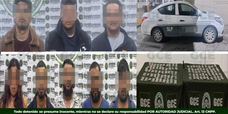 ACCIONES DE LA GUARDIA CIVIL ESTATAL PERMITEN DETENCIÓN DE OBJETIVOS PRIORITARIOS 