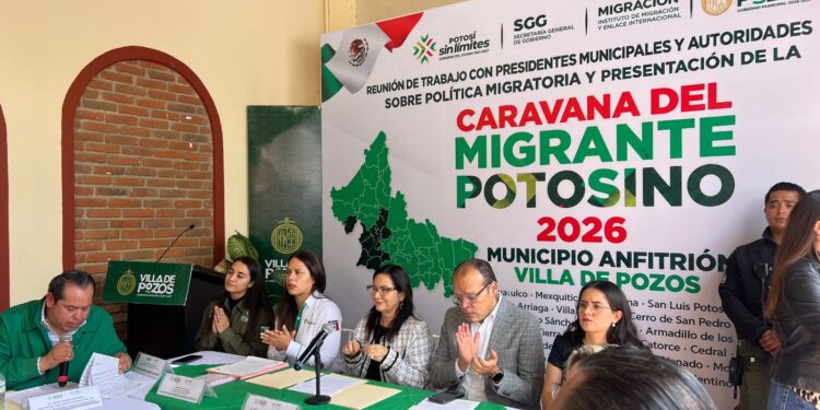 PROTECCIÓN CIVIL ESTATAL PARTICIPARÁ ACTIVAMENTE EN LA SEXTA CARAVANA DEL MIGRANTE POTOSINO 2026