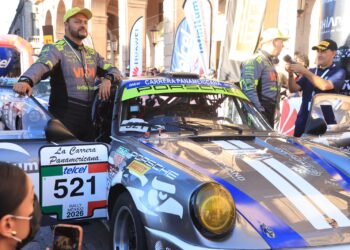 Ante miles de aficionados, San Luis Capital recibe la Carrera Panamericana