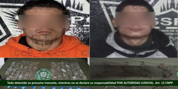 GUARDIA CIVIL ESTATAL DETIENE A PRESUNTO OBJETIVO PRIORITARIO EN MATEHUALA