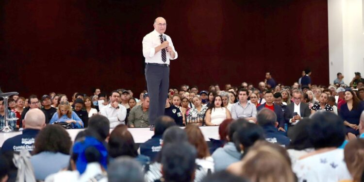 Seguridad con participación ciudadana y tecnología, una estrategia del Gobierno de Enrique Galindo