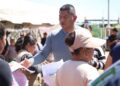 LLEVAN APOYO ALIMENTARIO A FAMILIAS DE LA PRESITA